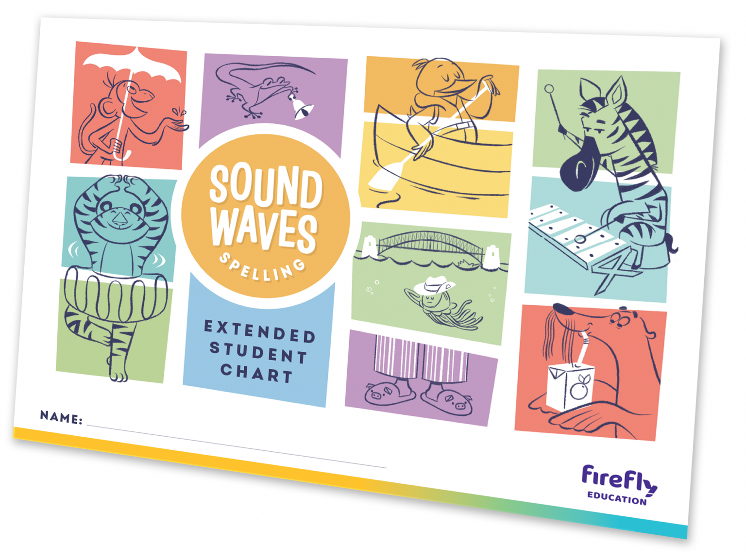 Sound Waves Extended Student Chart Firefly Education Store