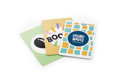 Sound Waves Literacy Standard Sound Box Playing Cards